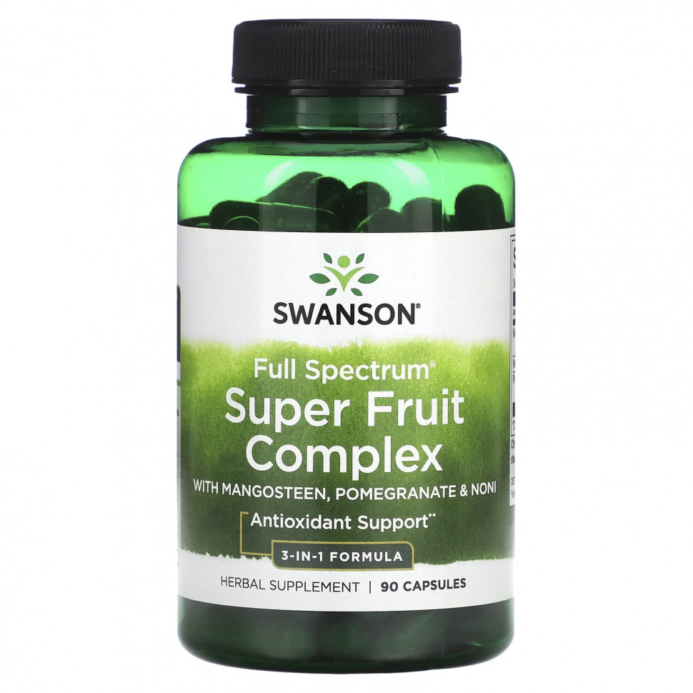   (Iherb) Swanson, Full Spectrum Super Fruit Complex, 90     -     , -, 