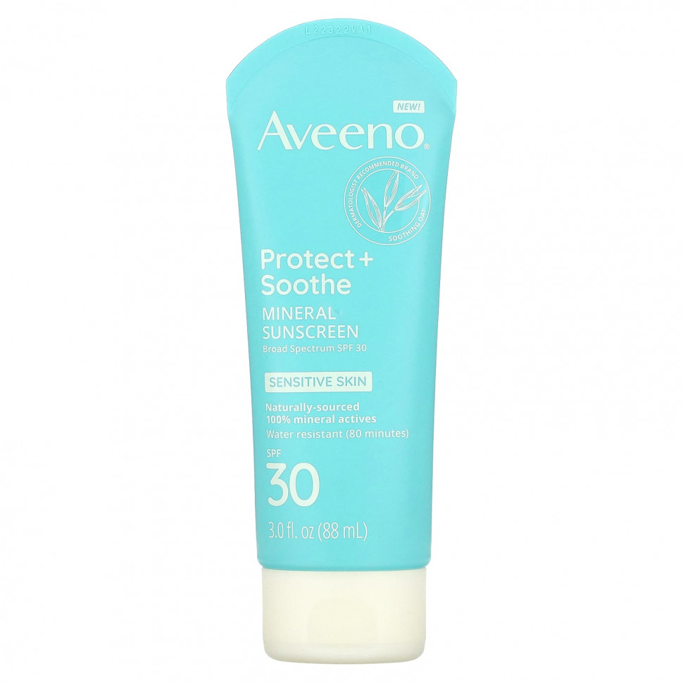   (Iherb) Aveeno,       , SPF 30, 88  (3 . )    -     , -, 