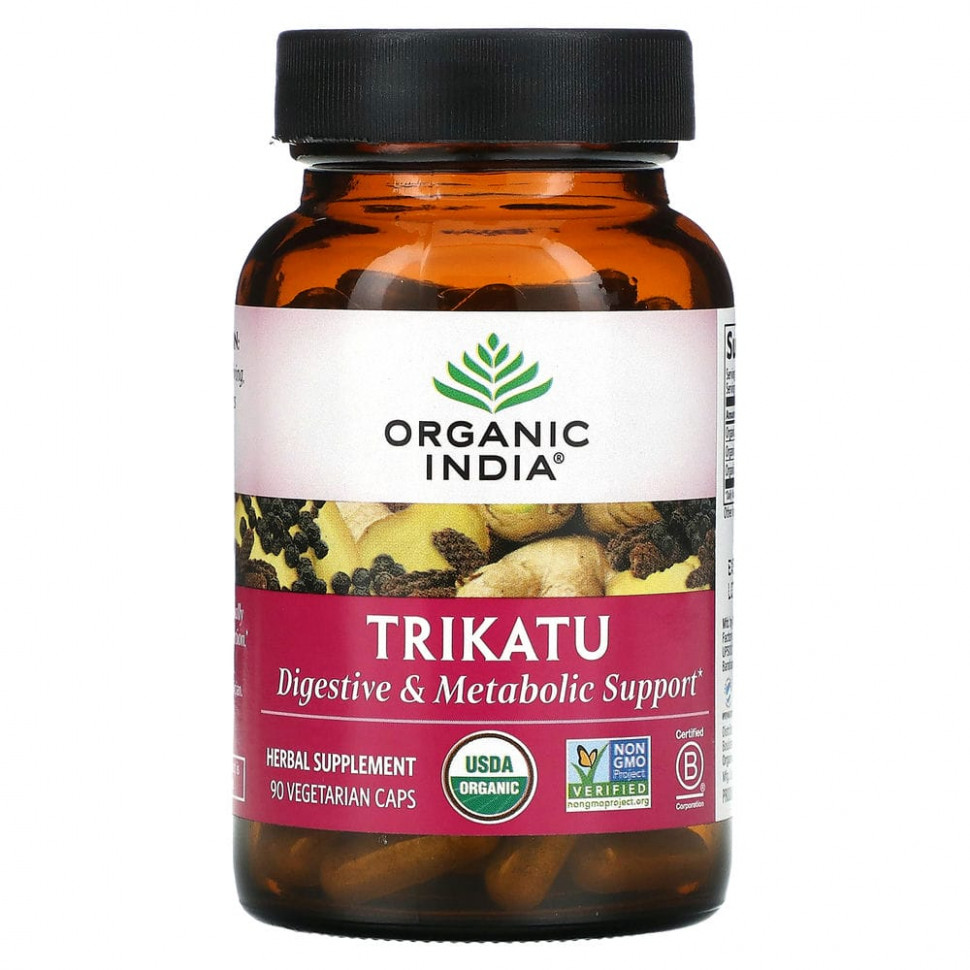 ���� ������ (Iherb) Organic India, Trikatu, 90 �������������� ������, ������ �� 3710 ���
