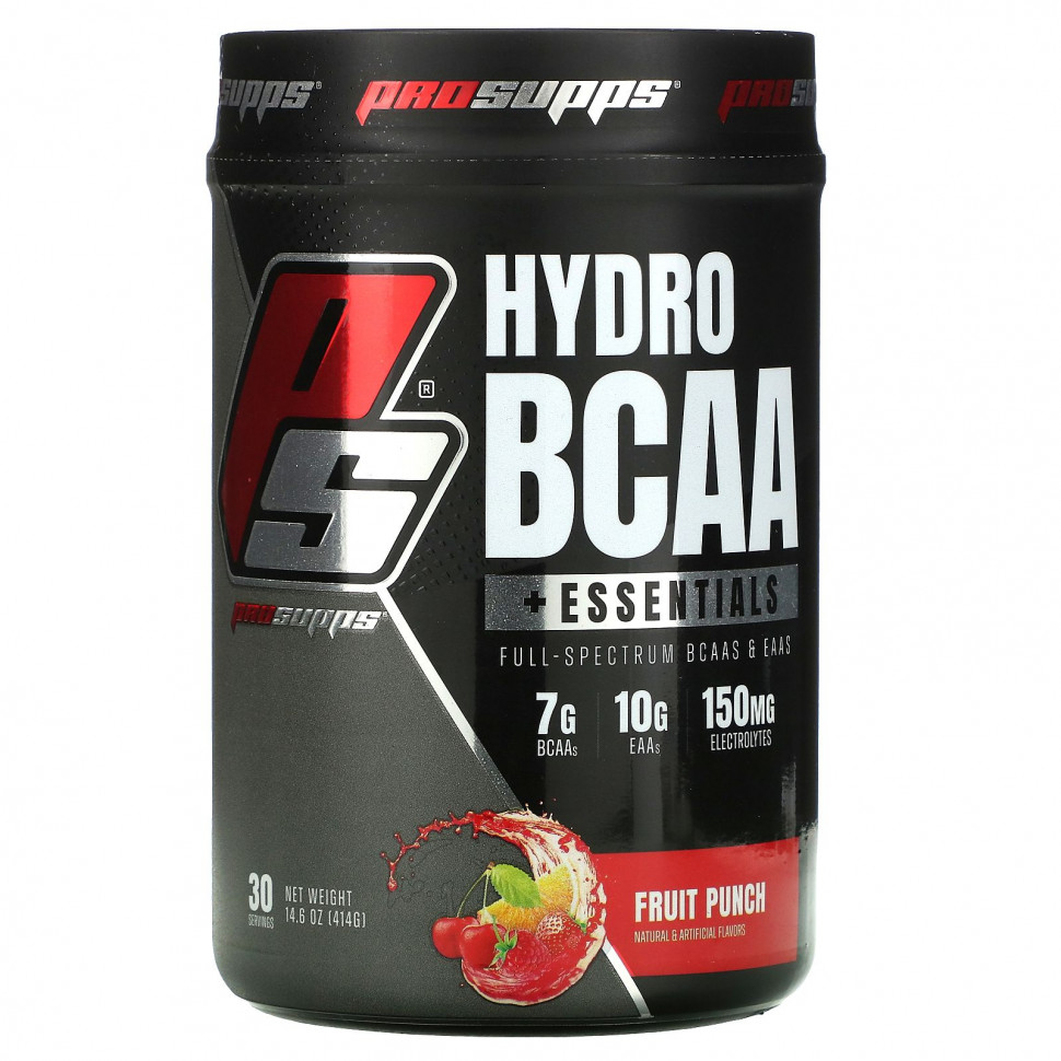 ���� ������ (Iherb) ProSupps, Hydro BCAA +Essentials, ������� � ������������� � ��������������, ��������� ����, 414 � (14,6 ������), ������ �� 6220 ���