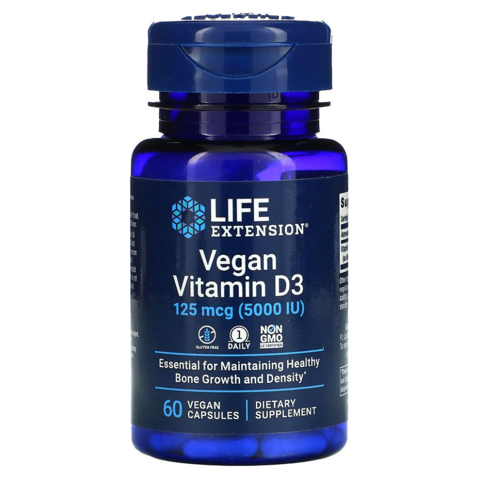   (Iherb) Life Extension,   D3, 125  (5000 ), 60      -     , -, 