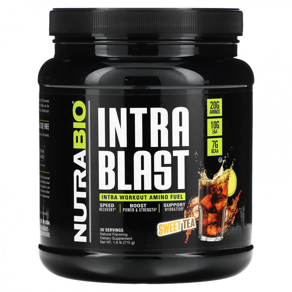 ���� ������ (Iherb) Nutrabio Labs, Intra Blast, ������� ��� ������ �� ����� ����������, ������� ���, 715 � (1,6 �����), ������ �� 7250 ���