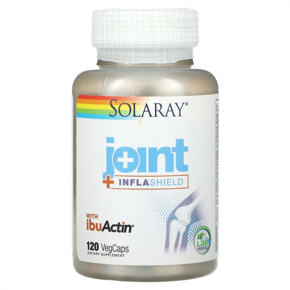 ���� ������ (Iherb) Solaray, Joint + Inflashield � IbuActin`` 120 ������������ ������, ������ �� 5030 ���