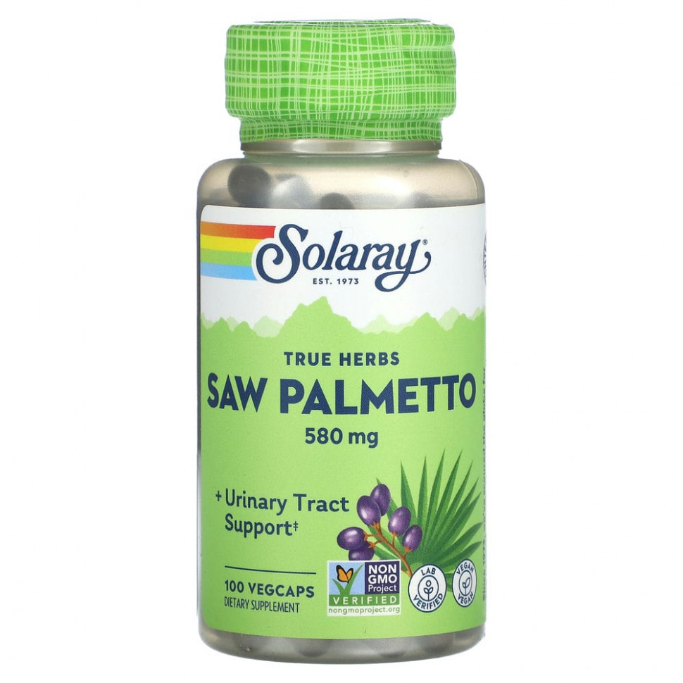   (Iherb) Solaray, True Herbs, , 580 , 100      -     , -, 