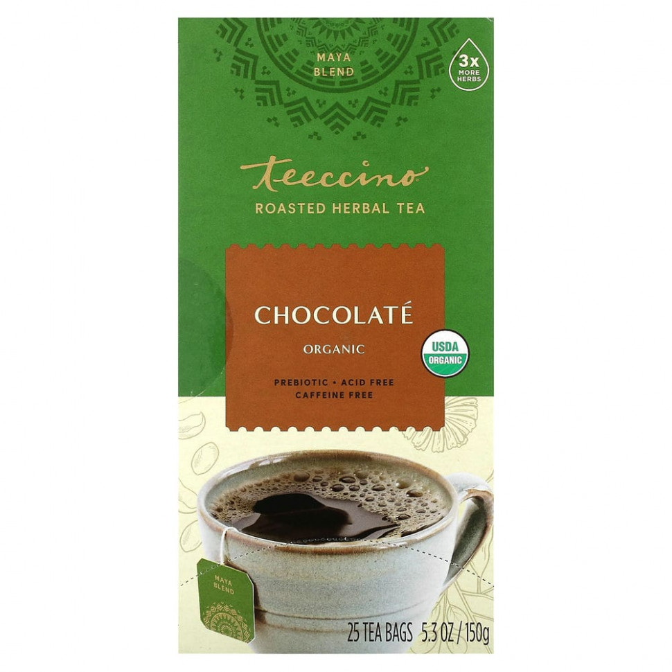   (Iherb) Teeccino,    , ,  , 25  , 150  (5,3 )    -     , -, 