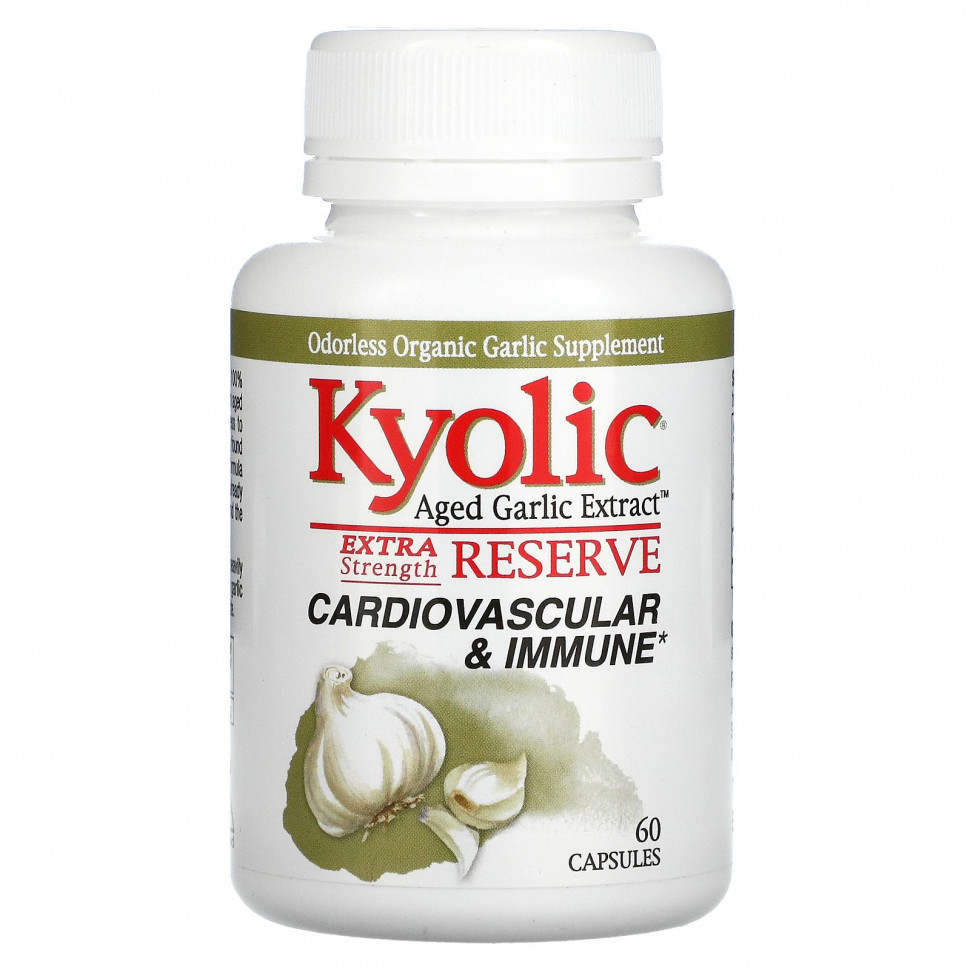   (Iherb) Kyolic, Aged Garlic Extract,   , 60     -     , -, 