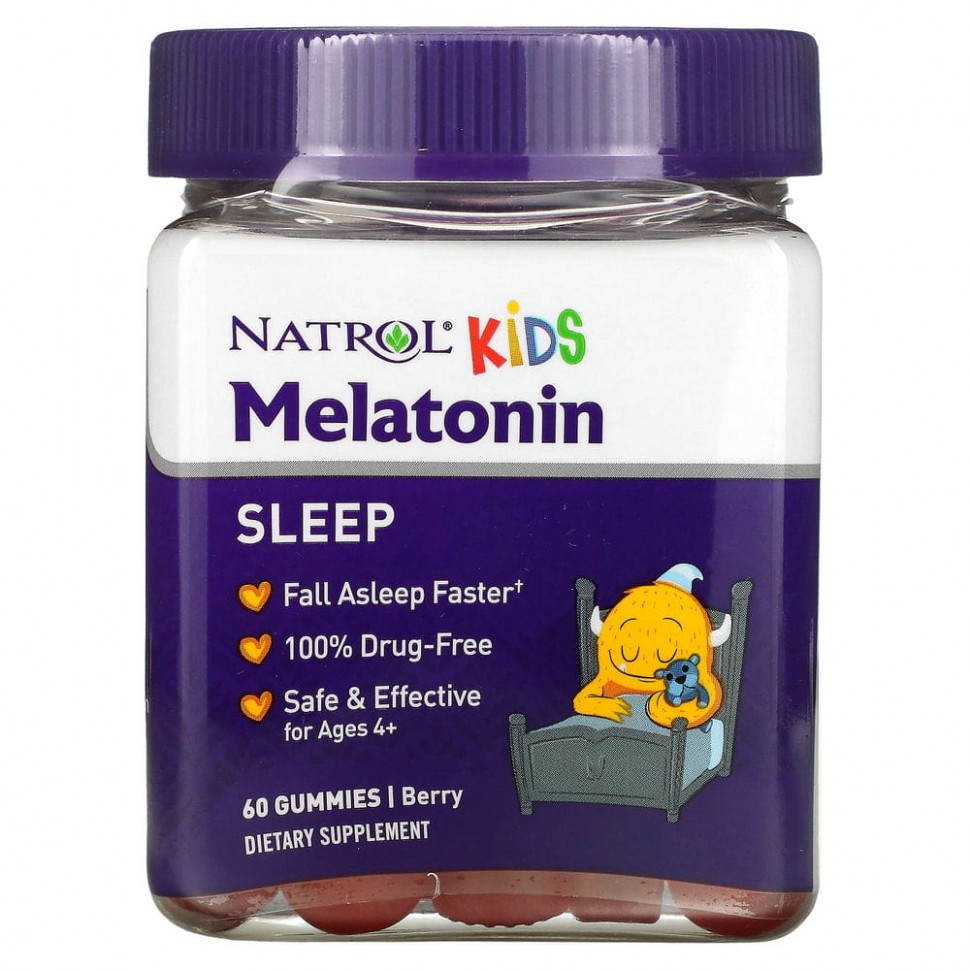   (Iherb) Natrol, Kids, ,    4 ,  , 60      -     , -, 