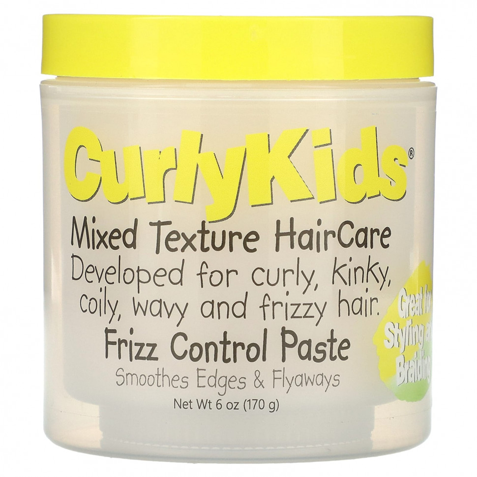 ���� ������ (Iherb) CurlyKids, �������� ��� ����� �� �������� � ��������� ���������, ����� �� �������, 170 � (6 �����), ������ �� 1260 ���