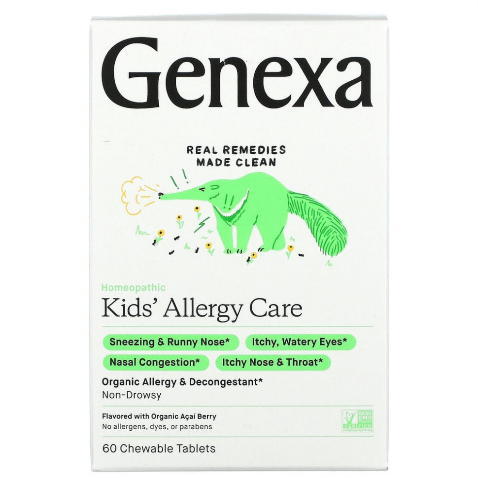   (Iherb) Genexa, Allergy Care,        ,   , 60      -     , -, 