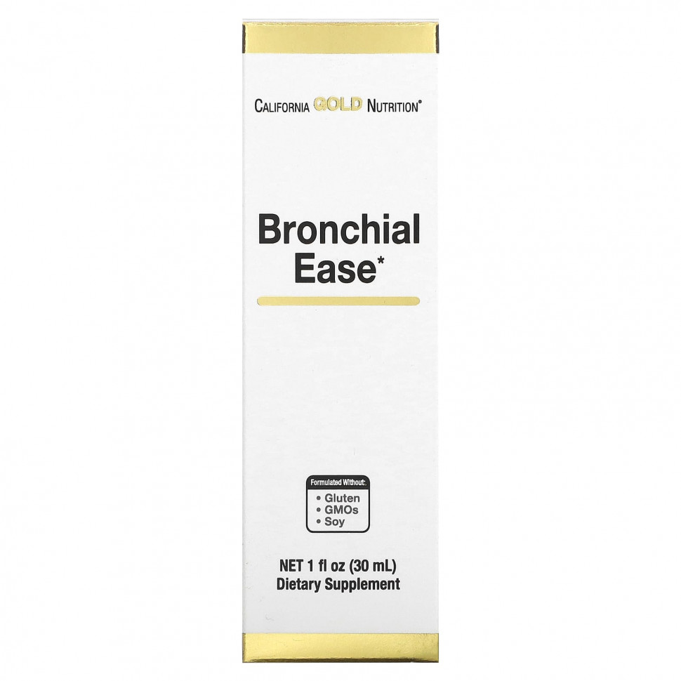 ���� ������ (Iherb) California Gold Nutrition, Bronchial Ease, 30 �� (1 ����. �����), ������ �� 1690 ���