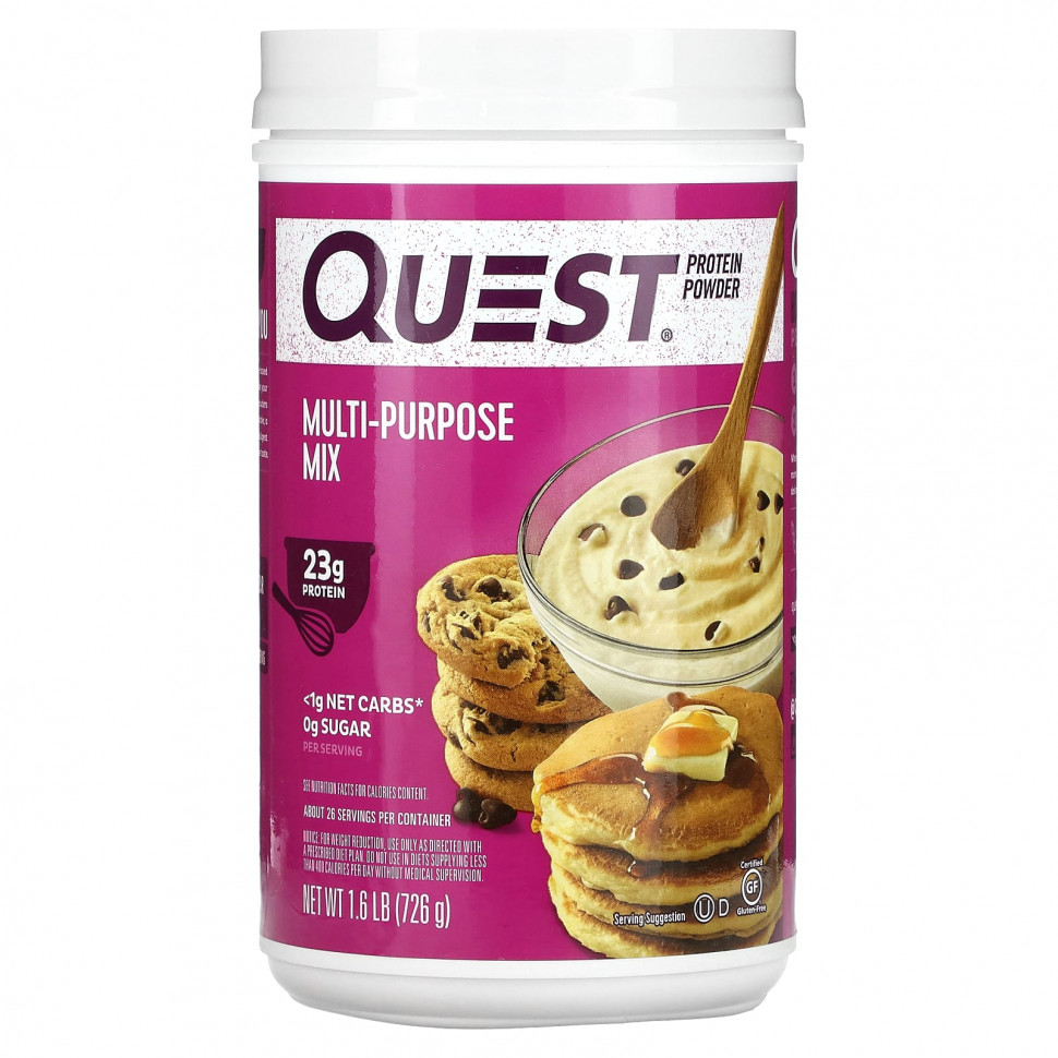 ���� ������ (Iherb) Quest Nutrition, ����������� �������, ������������� �����, 726 � (1,6 �����), ������ �� 7290 ���
