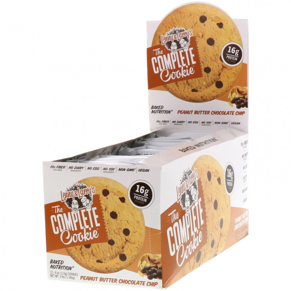   (Iherb) Lenny & Larry's, The COMPLETE Cookie,     , 12  , 113  (4 )    -     , -, 