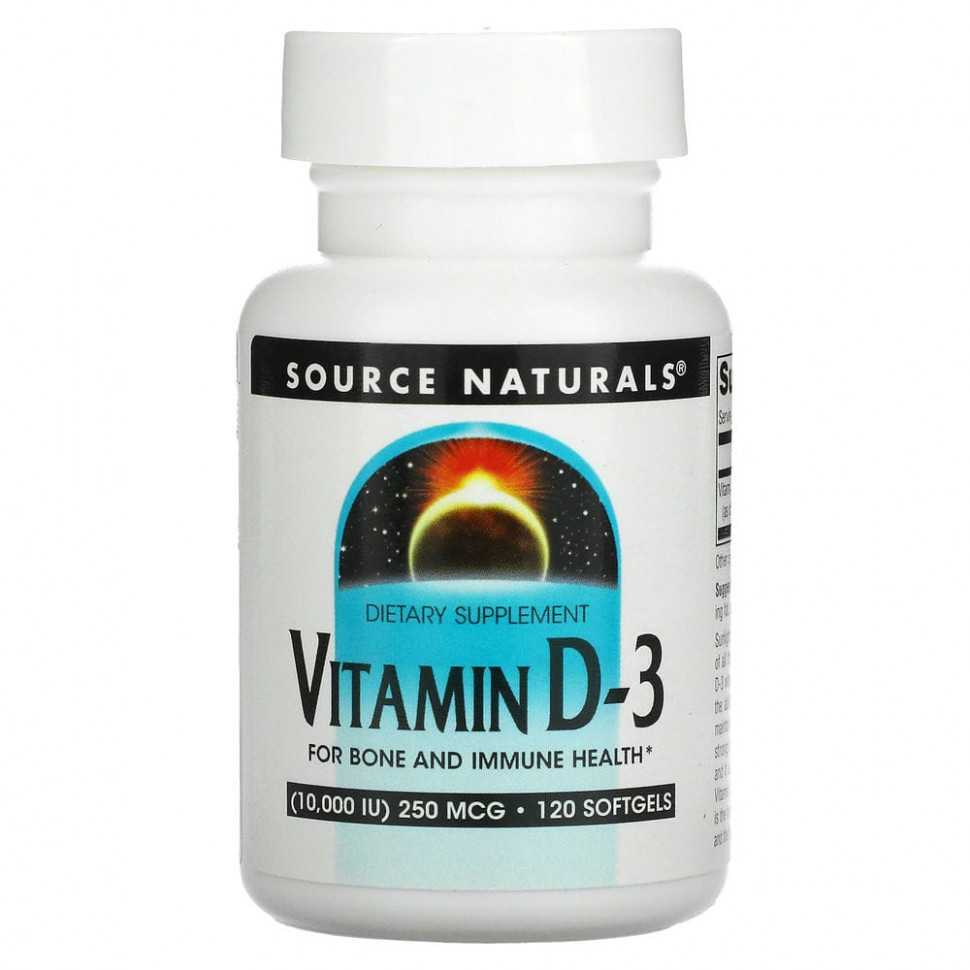   (Iherb) Source Naturals,  D3, 10 000 , 120     -     , -, 