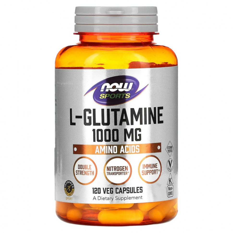 ���� ������ (Iherb) NOW Foods, L-��������, ������� ������������, 1000 ��, 120 ������������ ������, ������ �� 2450 ���