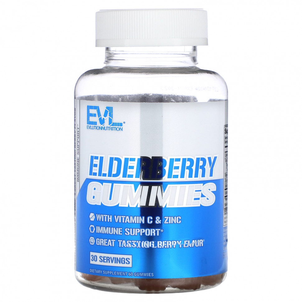 ���� ������ (Iherb) EVLution Nutrition, ����������� ���������� � �������, �������, 60 ��., ������ �� 1690 ���