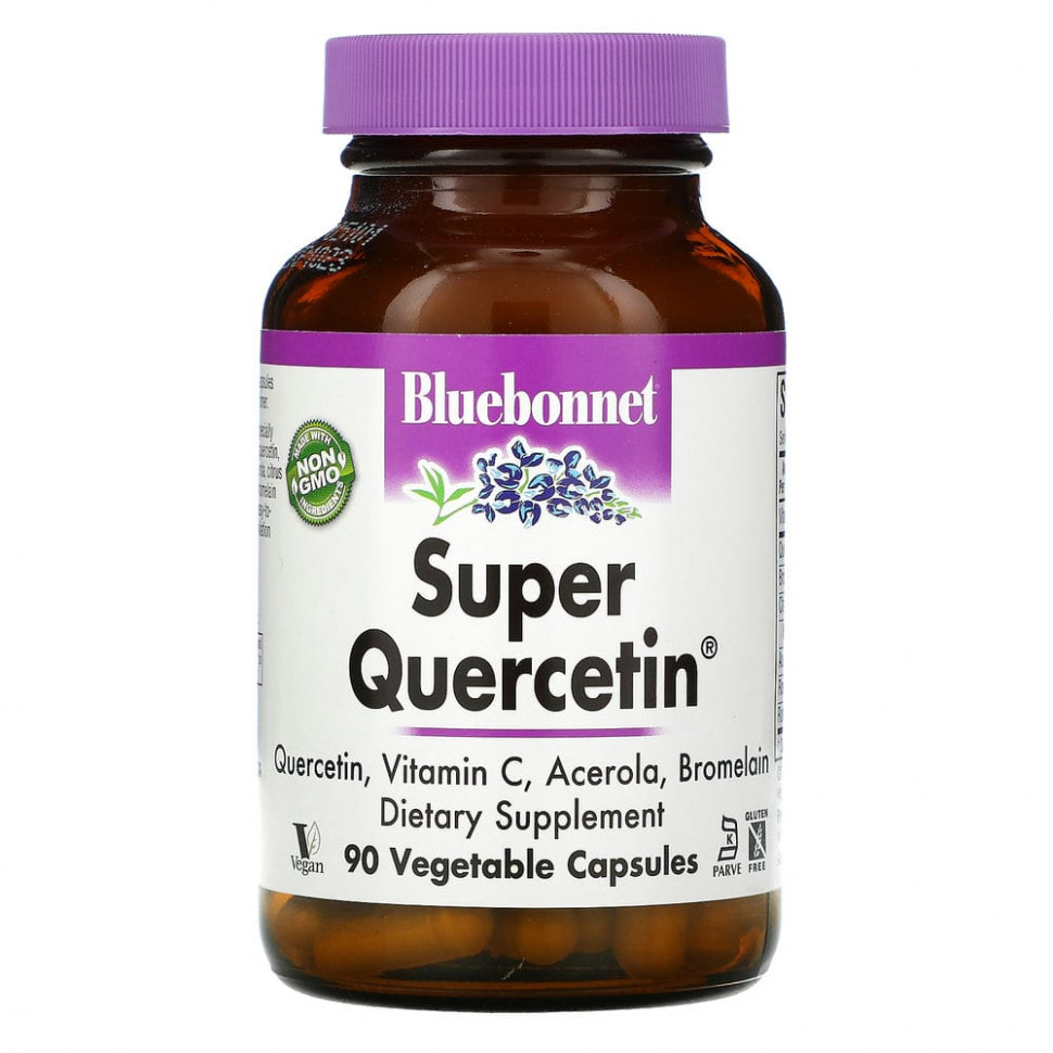   (Iherb) Bluebonnet Nutrition, Super Quercetin, 90      -     , -, 