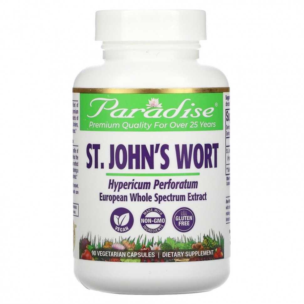 ���� ������ (Iherb) Paradise Herbs, ��������, 90 �������������� ������, ������ �� 2650 ���