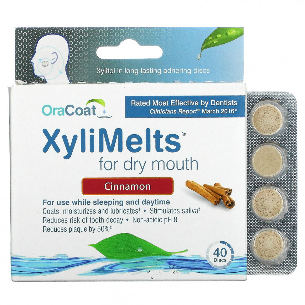   (Iherb) OraCoat, XyliMelts    , , 40 .,   2870 