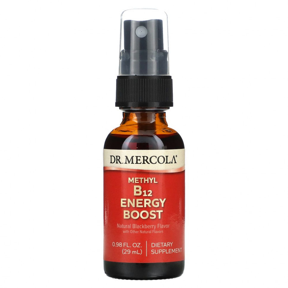 ���� ������ (Iherb) Dr. Mercola, ����� ������� B12 ��� ������ �������, ����������� ���� �������, 25 �� (0,85 ����. �����), ������ �� 3900 ���