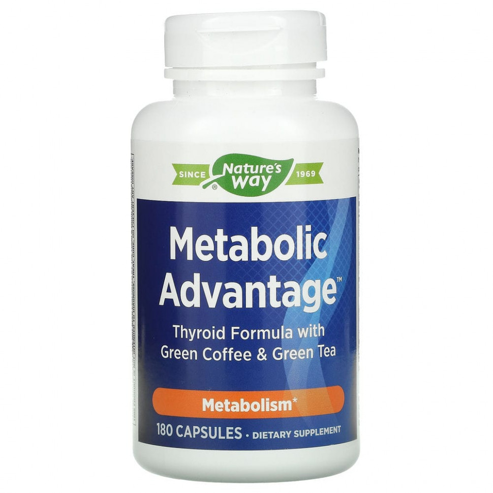   (Iherb) Nature's Way, Metabolic Advantage,          ,  , 180     -     , -, 