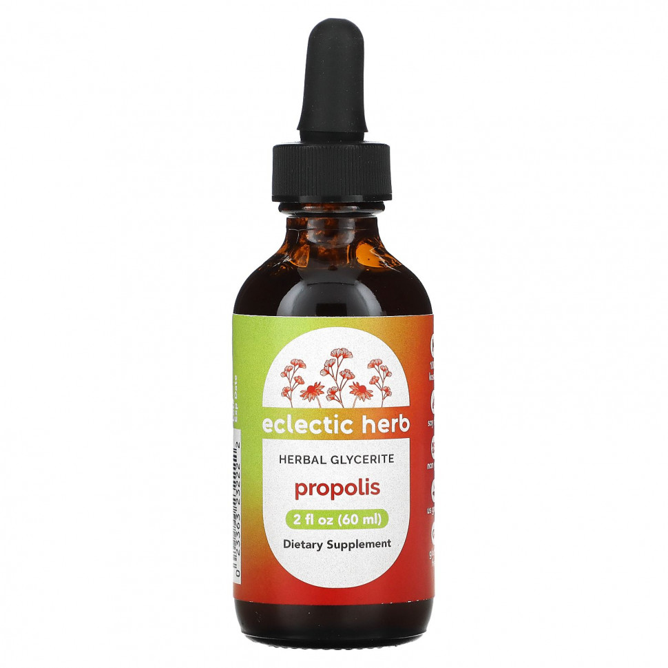   (Iherb) Eclectic Institute, Propolis, 250 mg , 2 fl oz ( 60 ml)    -     , -, 