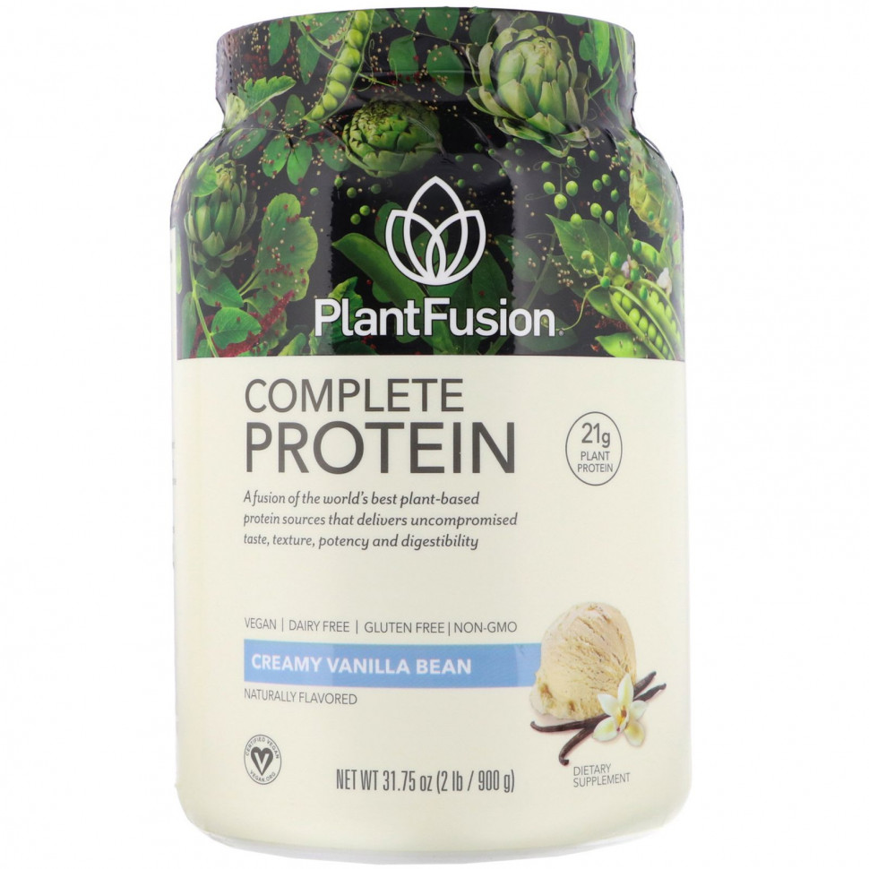 ���� ������ (Iherb) PlantFusion, Complete Protein, ��������� ������, 900 � (2 �����), ������ �� 9190 ���