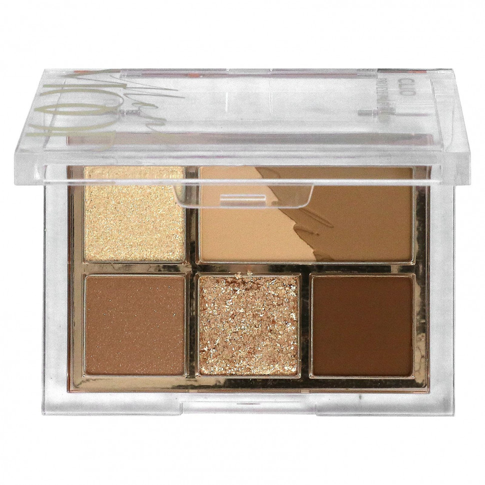 ���� ������ (Iherb) Clio, Pro Eye Palette Mini, 01 Mono Mood, 1 ����-�������, ������ �� 3810 ���