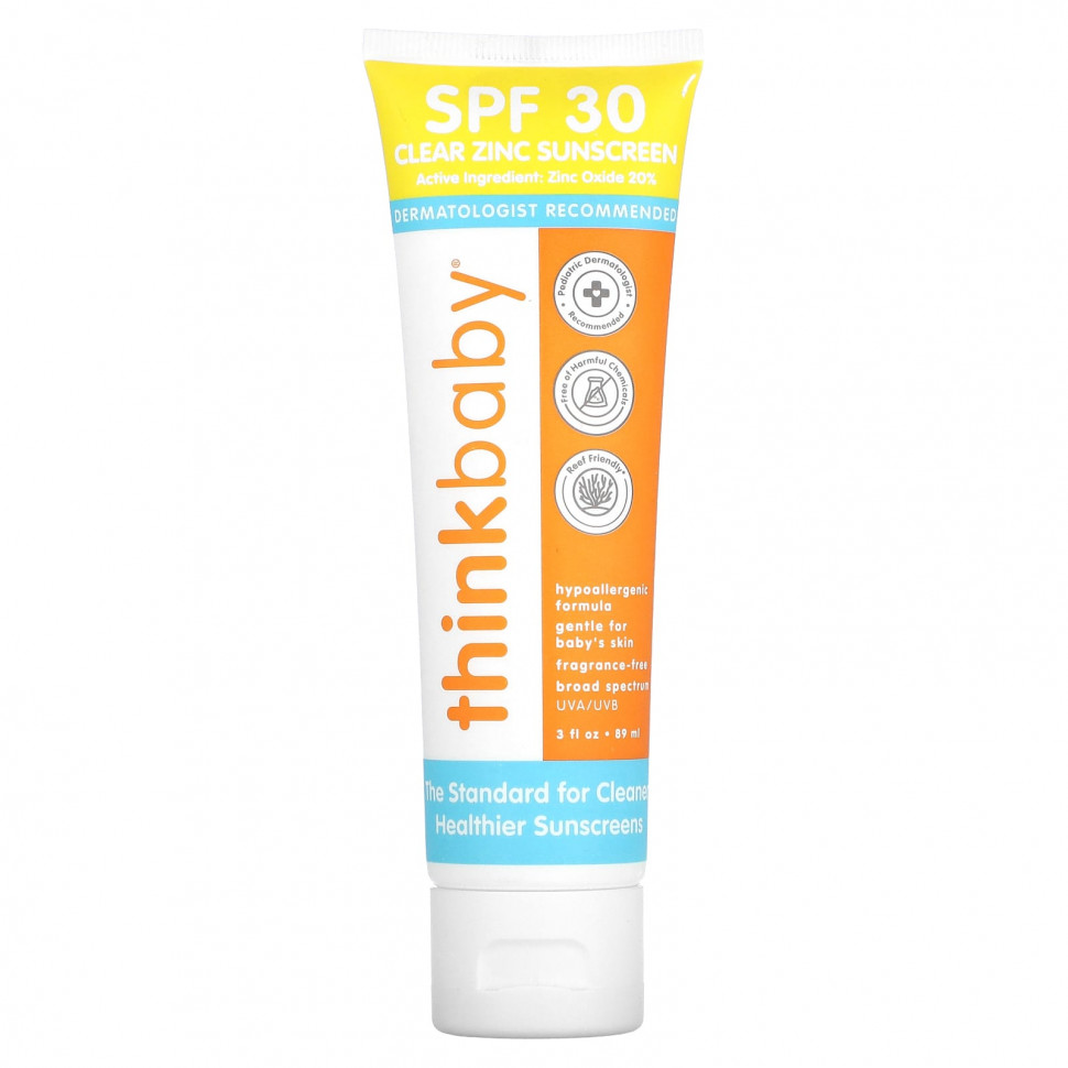 ���� ������ (Iherb) Think, Thinkbaby, �������������� �������� � ������, SPF 30, 89 �� (3 ����. �����), ������ �� 2910 ���