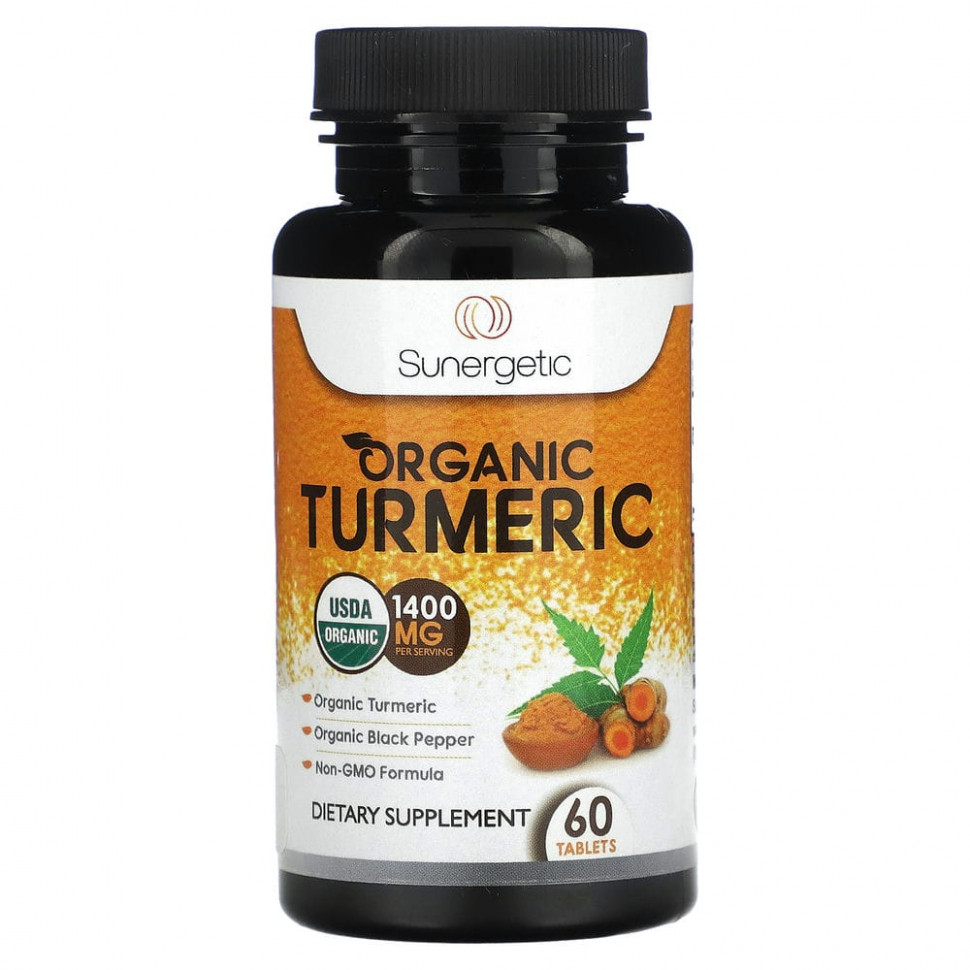   (Iherb) Sunergetic,  , 1400 , 60     -     , -, 