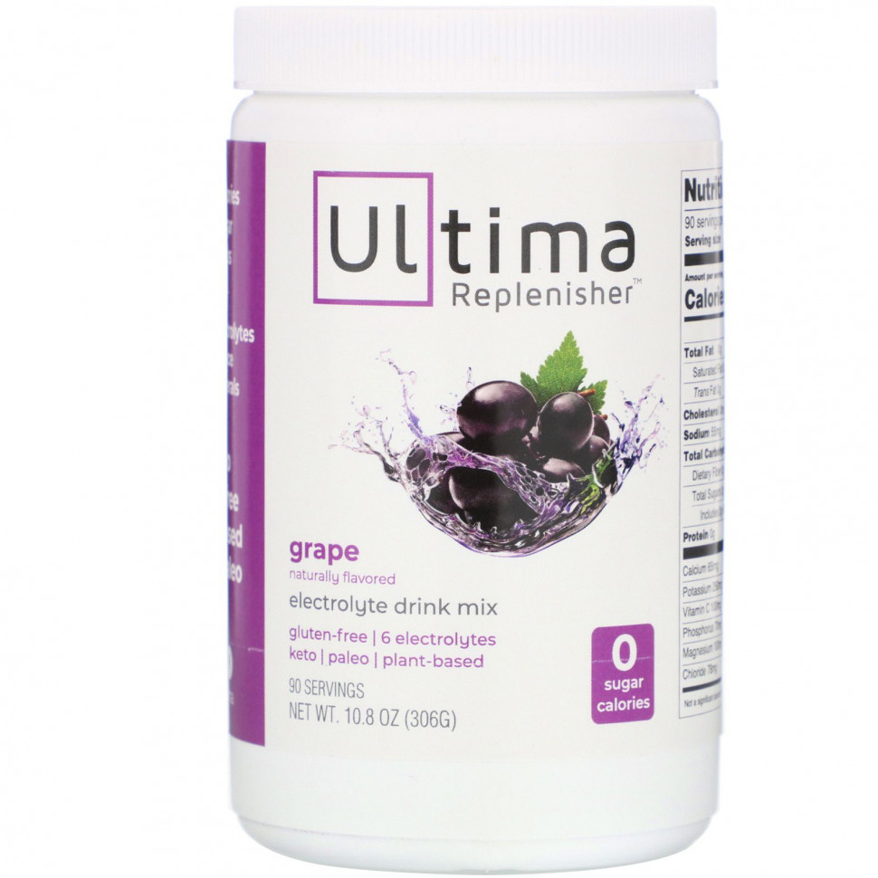   (Iherb) Ultima Replenisher,      , , 306  (10,8 )    -     , -, 