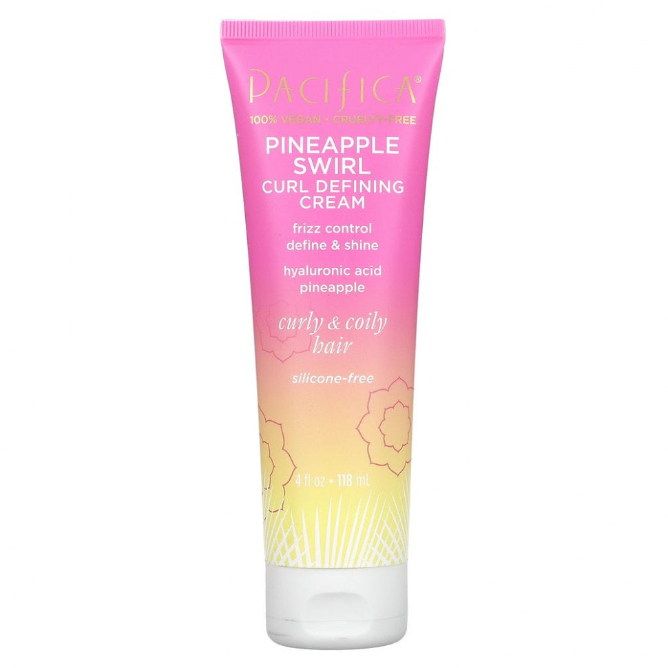 ���� ������ (Iherb) Pacifica, Pineapple Swirl, ���� ��� ����������� �������, 118 �� (4 ����. �����), ������ �� 1950 ���