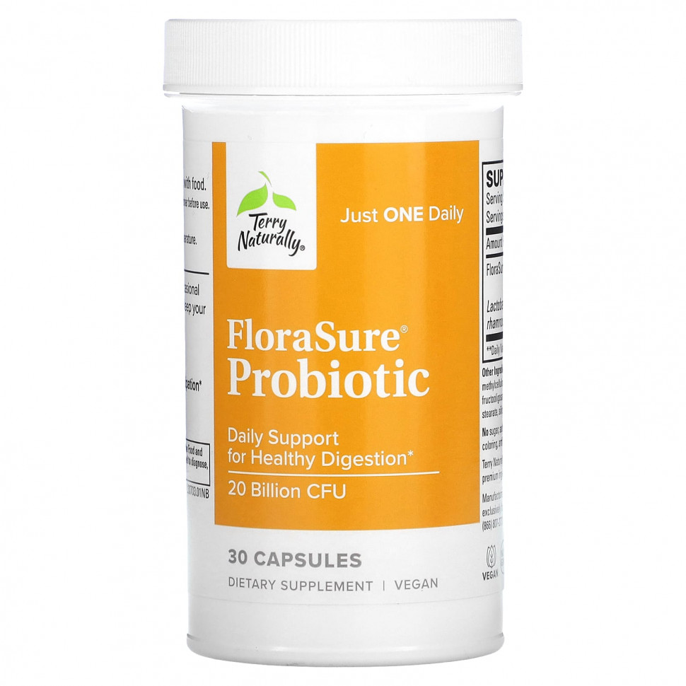   (Iherb) Terry Naturally, FloraSure Probiotic, 20  , 30 ,   4460 