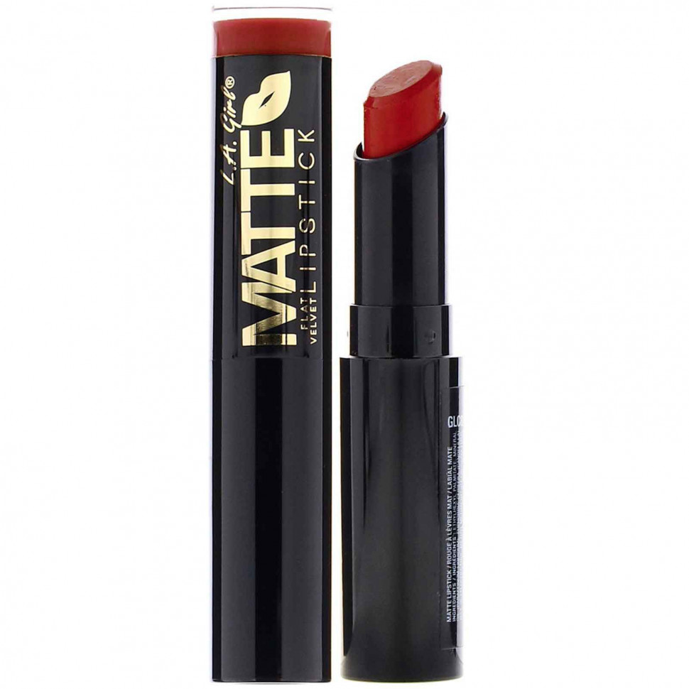   (Iherb) L.A. Girl,   Matte Flat Velvet,  Bite Me, 3     -     , -, 