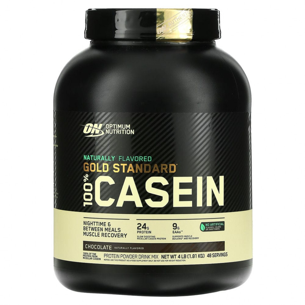 ���� ������ (Iherb) Optimum Nutrition, Gold Standard 100% Casein, � ������������ ��������������� �� ������ ����������� �����, 1,81 �� (4 �����), ������ �� 20300 ���