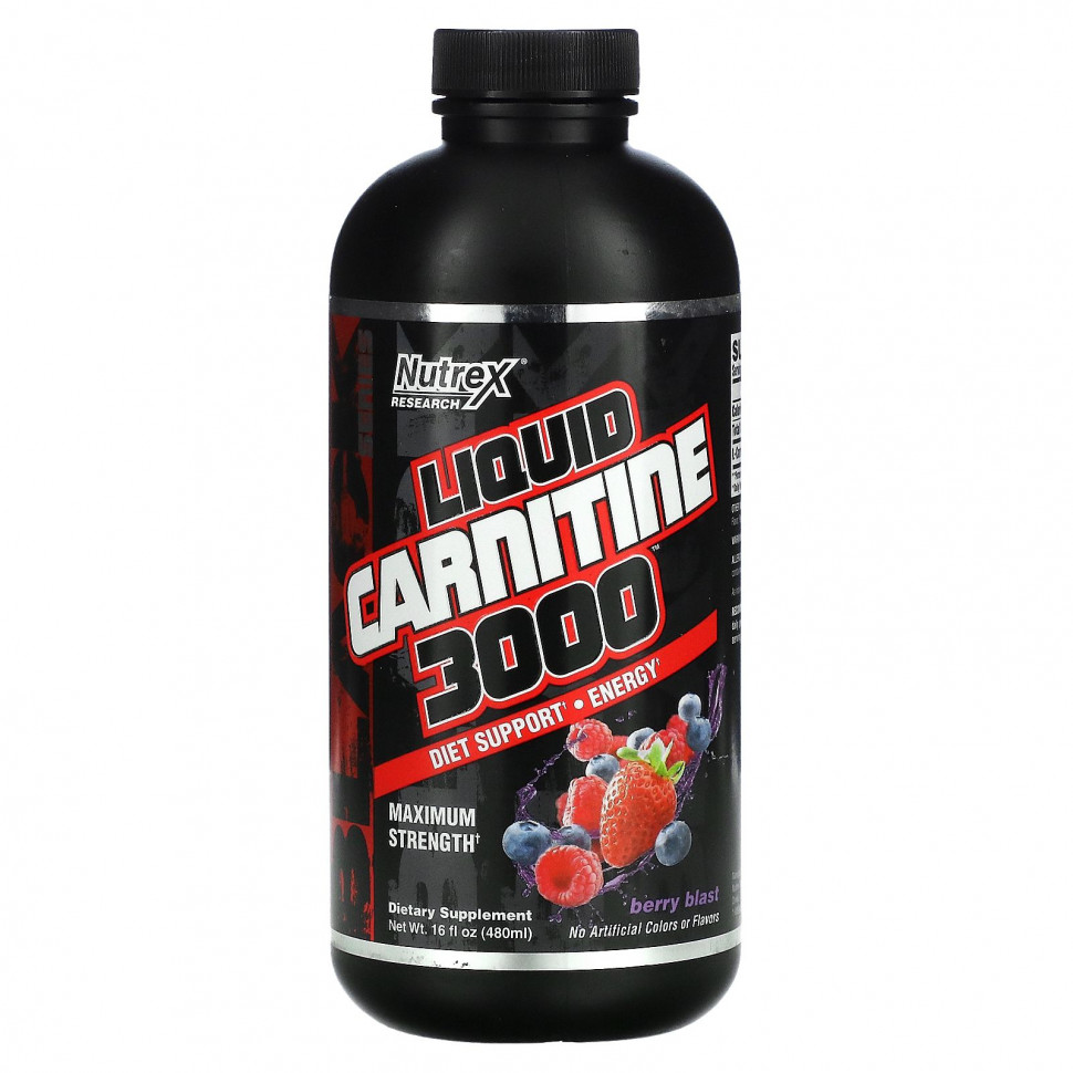   (Iherb) Nutrex Research, Liquid Carnitine 3000,   , 473  (16  )    -     , -, 