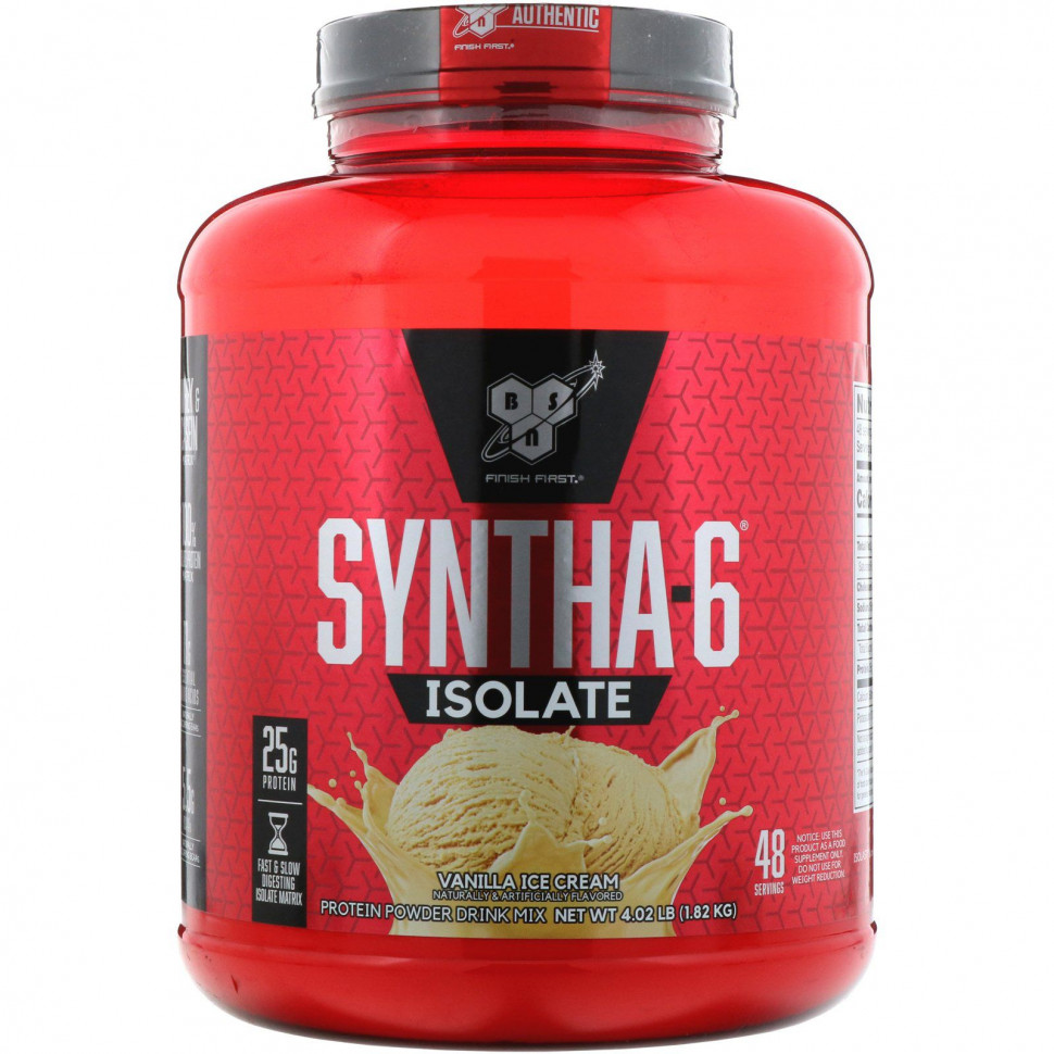 ���� ������ (Iherb) BSN, ������ Syntha-6, ���������� �������� ����� ��� ��������, ��������� ���������, 4,02 ����� (1,82 ��), ������ �� 17330 ���