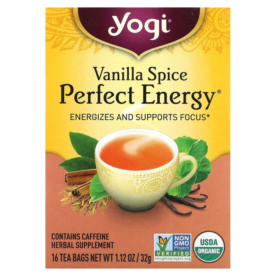 ���� ������ (Iherb) Yogi Tea, ���������� �������, ������ ������, 16 ������ ���������, 1,12 ����� (32 �), ������ �� 930 ���