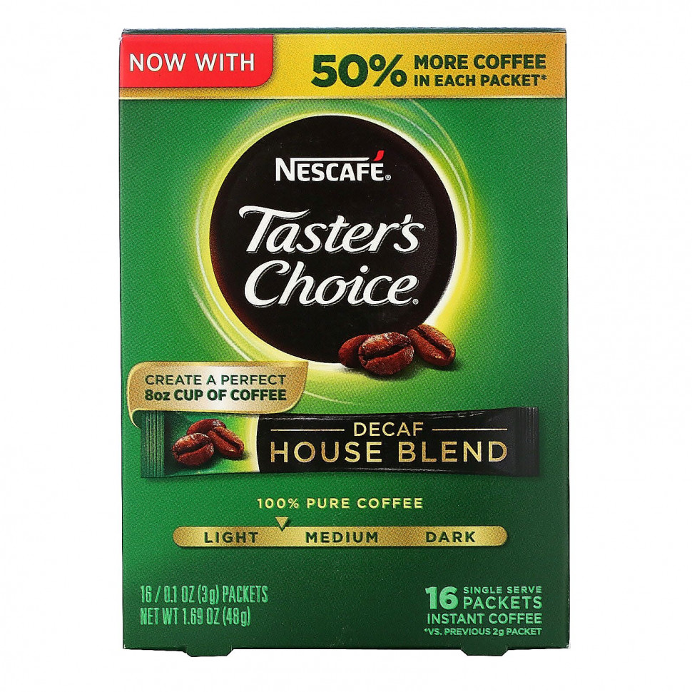   (Iherb) Nescaf?, Taster's Choice,  ,  ,  /  ,  , 16   3  (0,1 )    -     , -, 