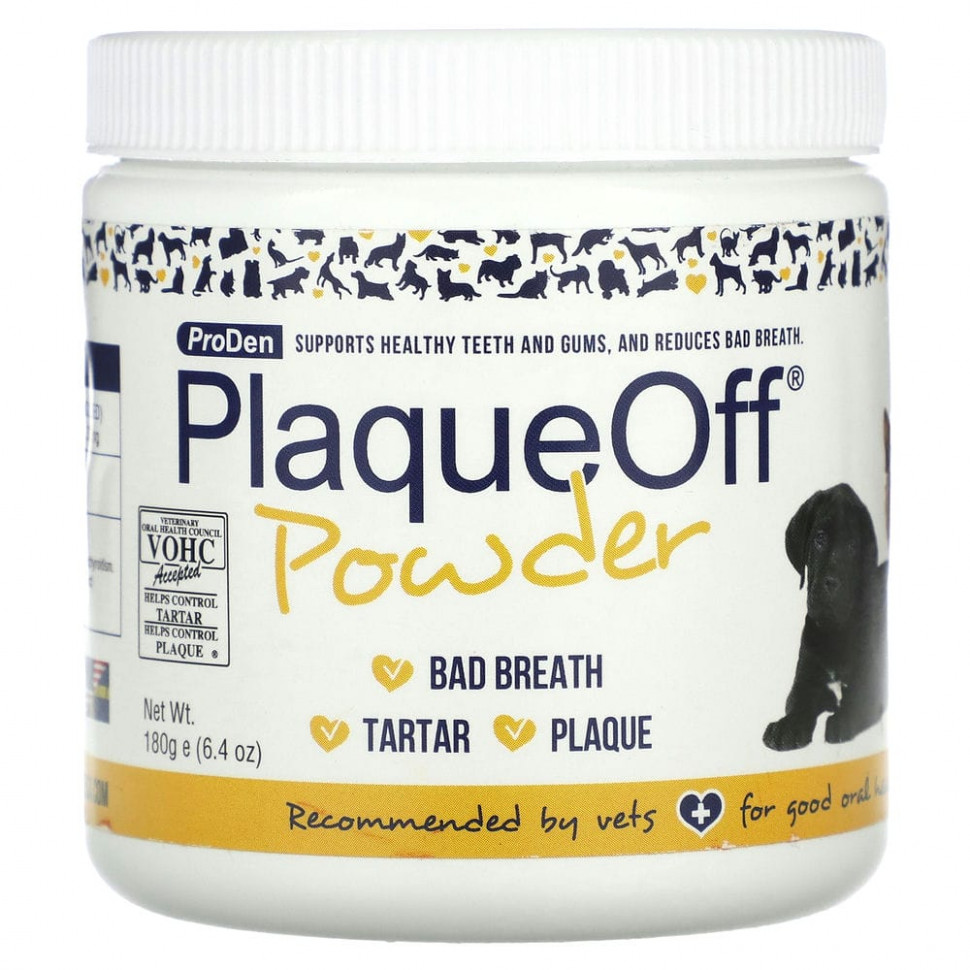 ���� ������ (Iherb) ProDen, PlaqueOff, �������, 180 � (6,4 �����), ������ �� 6360 ���