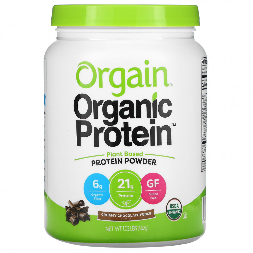 ���� ������ (Iherb) Orgain, ������������ ����������� �������, ������������, ��������� ���������� �������, 462 � (1,02 �����), ������ �� 4720 ���