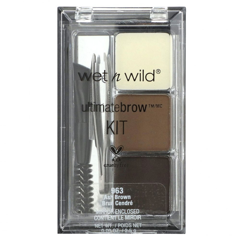   (Iherb) wet n wild, Ultimate Brow Kit, -, 2,5  (0,09 )    -     , -, 