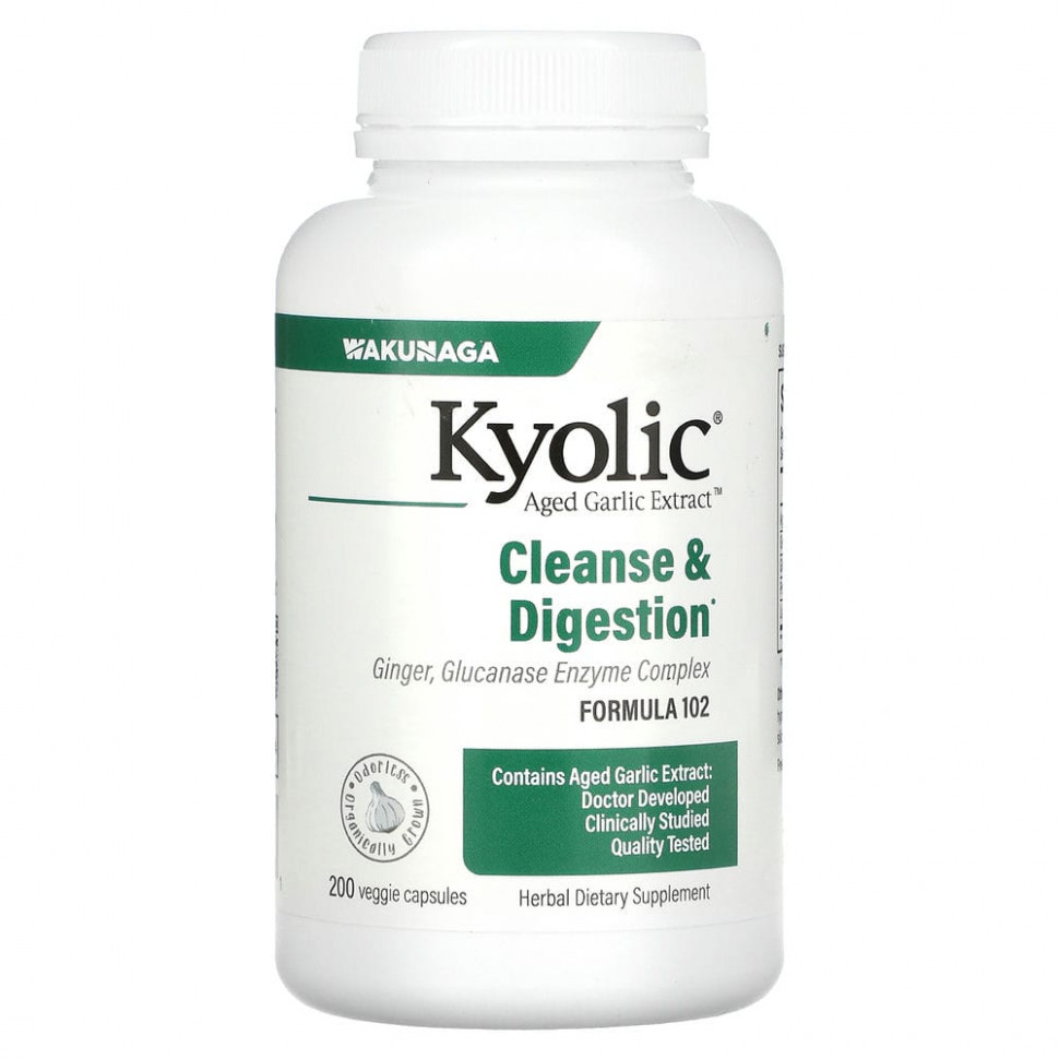   (Iherb) Kyolic, Aged Garlic Extract,   ,       ,  102, 200      -     , -, 