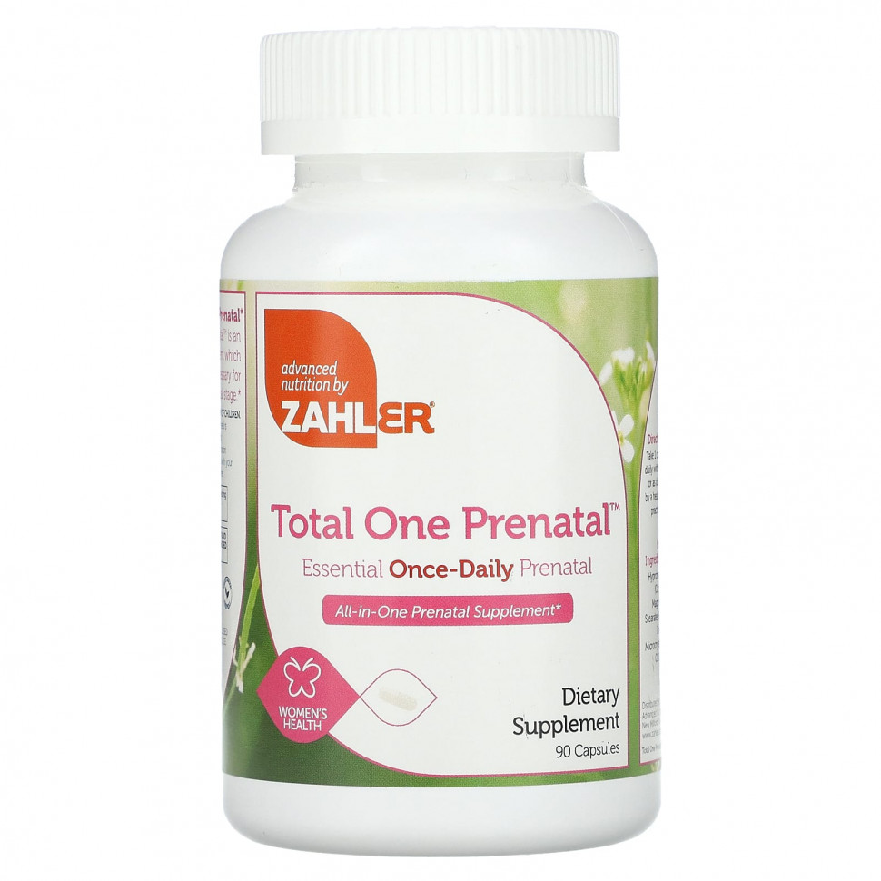   (Iherb) Zahler, Total One Prenatal,         , 90     -     , -, 