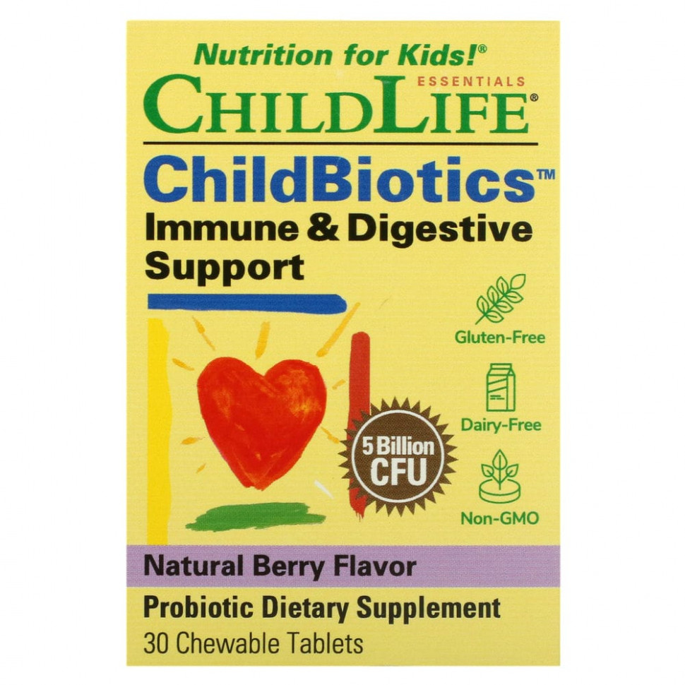   (Iherb) ChildLife, LiveBiotics,    ,   , 5  , 30      -     , -, 