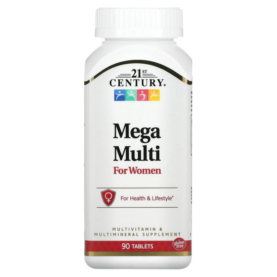   (Iherb) 21st Century, Mega Multi,     , 90     -     , -, 