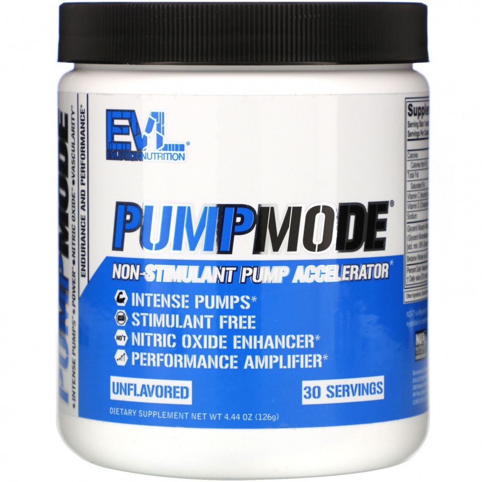   (Iherb) EVLution Nutrition, PumpMode,   , 4,44  (126 )    -     , -, 