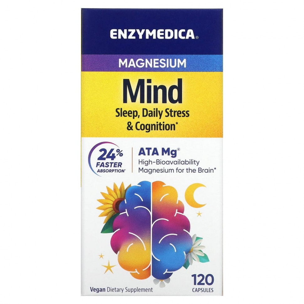 ���� ������ (Iherb) Enzymedica, ������, ��� ������, 120 ������, ������ �� 7760 ���
