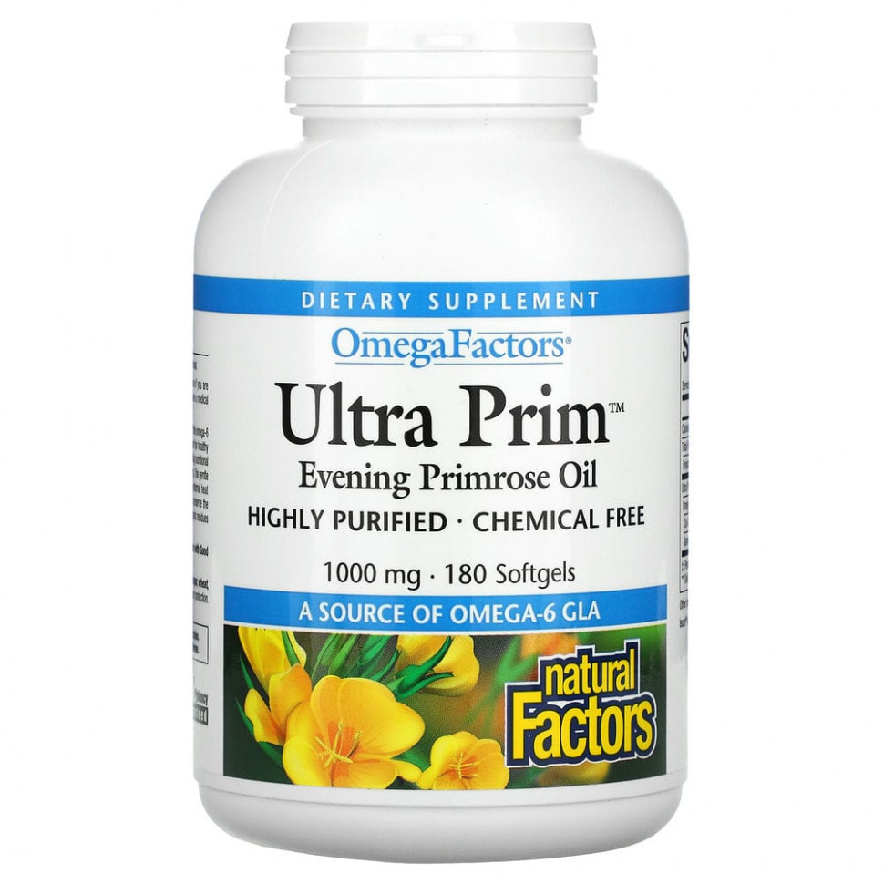   (Iherb) Natural Factors, OmegaFactors, Ultra Prim,   , 1000 , 180      -     , -, 