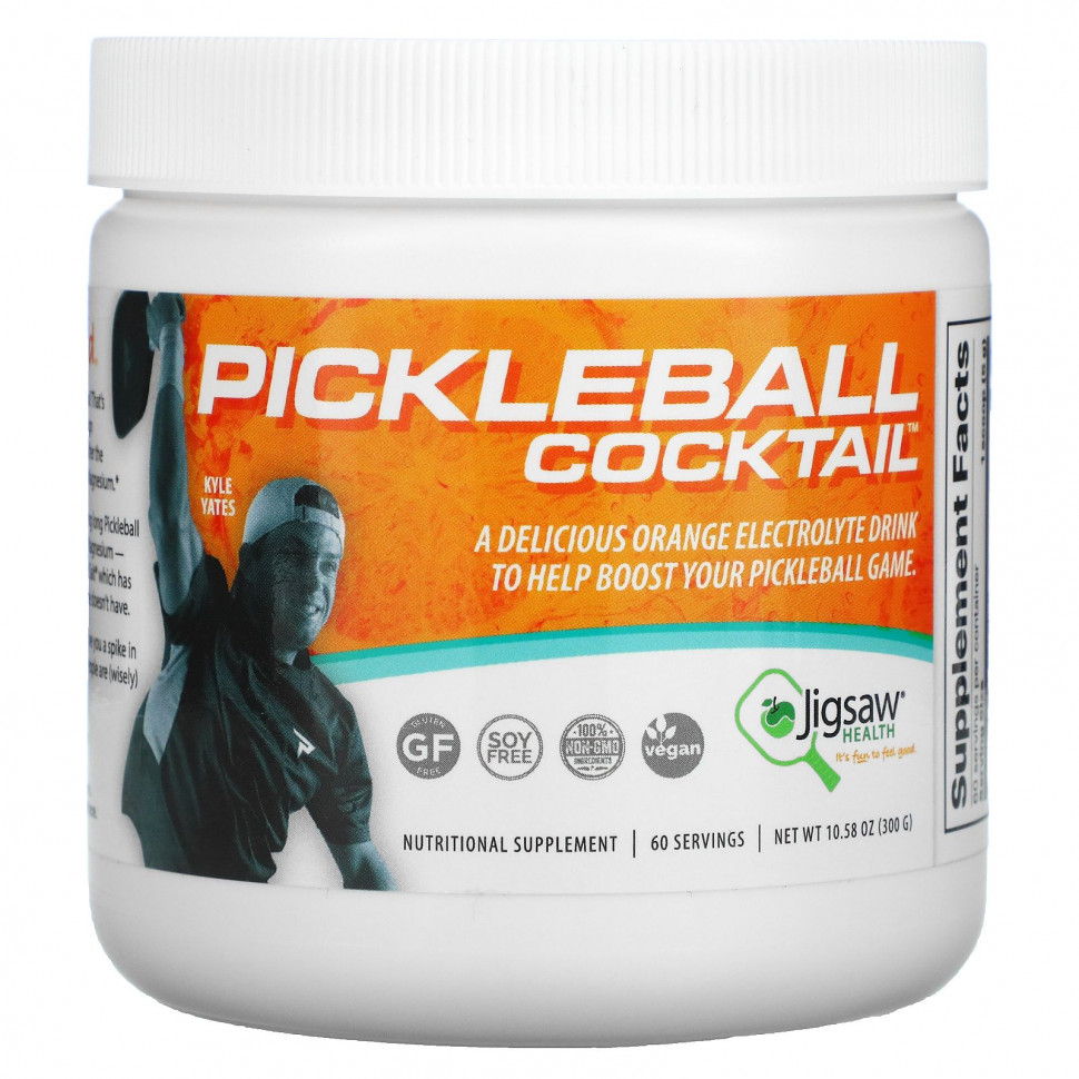   (Iherb) Jigsaw Health, Pickleball Cocktail,    , 300  (10,58 )    -     , -, 