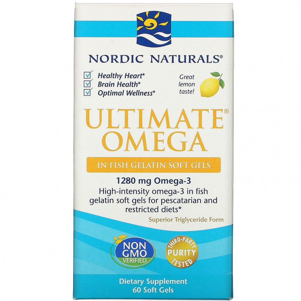   (Iherb) Nordic Naturals, Ultimate Omega,   , 640 , 60     -     , -, 